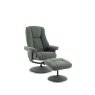 H Collection Venetia Swivel Recliner in Fabric