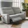 Parker Knoll Hudson Double Power Recliner Large 2 Seater Sofa With Button Switches Single Motor